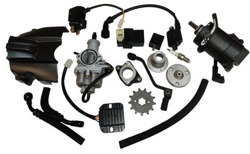 Изображение для Двигатель 4т. 270 см3 172YMN-3 SHINERAY (6МКПП, эл.старт) 4х клапанный