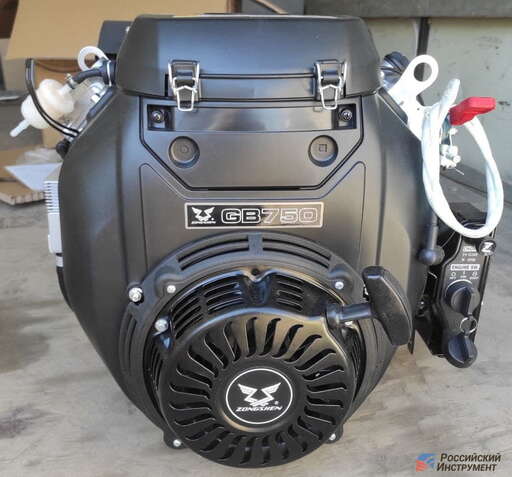 Изображение для Двигатель Zongshen GB 750 E (30 лс, электростартер, катушка освещения 20А)  + вариатор Сафари