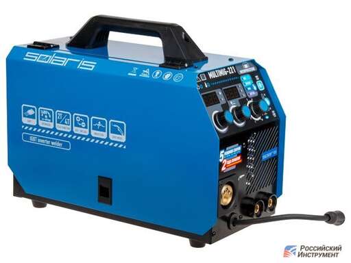 Изображение для Сварочный полуавтомат Solaris MULTIMIG-221 (MMA/MIG-MAG/SPOT/TIG LIFT)