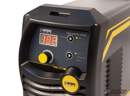 Изображение для Сварочный инверторный аппарат КЕДР UltraARC-209 (MMA)