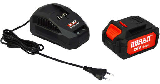 Изображение для МШУ аккумуляторная BRAIT BCAG20/125-4PUBL-1 PRO (125мм, 20Вт, 2500-11500об/мин, плавный пуск, бесщёточный двигатель)