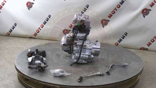 Изображение для Двигатель 4т. 200 см3 165FML (CBB200) (с балансирным валом)1-N-2-3-4 (ZONGSHEN)