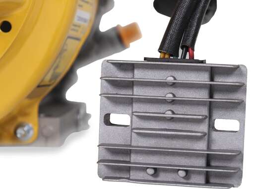 Изображение для Двигатель с горизонтальным валом CHAMPION G420HKE (15 лс, 25 мм, электростартер, катушка 7А)