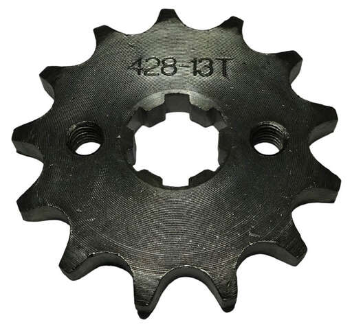 Изображение для Звезда 13 зуб. (428) (d14-17, 2х30) цепи, ведущая FLASH (НАБОР)