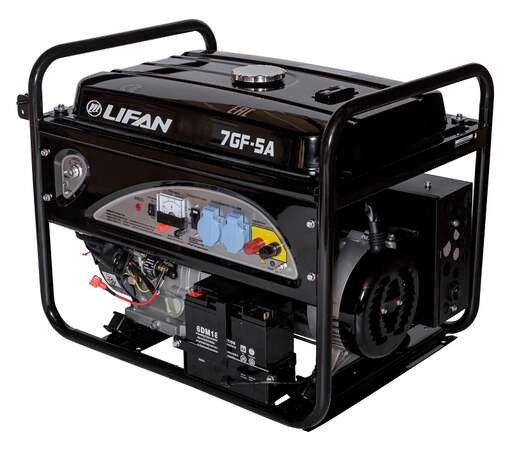 Изображение для Генератор Lifan 7 GF-5A (7.5 кВт, электростартер)
