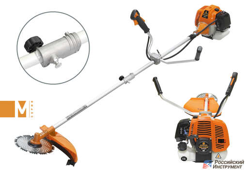 Изображение для Бензотриммер Carver GBC-043MS (1.7 лс, с рюкзаком, разъемная штанга)