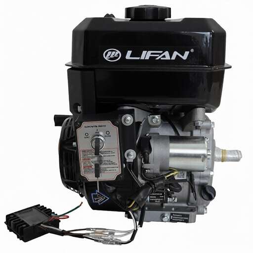 Изображение для Двигатель Lifan  KP270E D20 3A (10 лс, электростартер, катушка 3А, вал 20 мм)