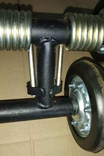 Изображение для Тележка 500 широкий каток 51см (4-х пружинная)