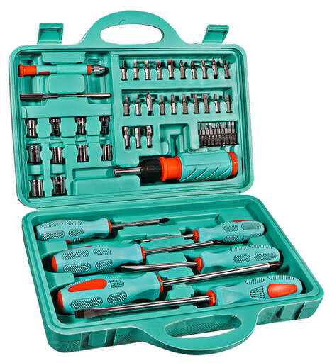 Изображение для Набор отверток 51 предмет, пластиковый кейс, CrV, Sturm!