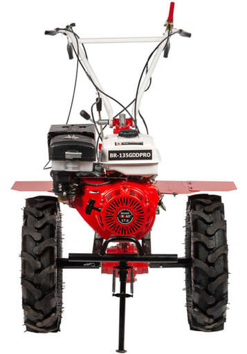 Изображение для Мотоблок  бензиновый Brait BR-135GDDPRO ( 15 лс, дифференциал, 3 вперед/1 назад, понижайка)