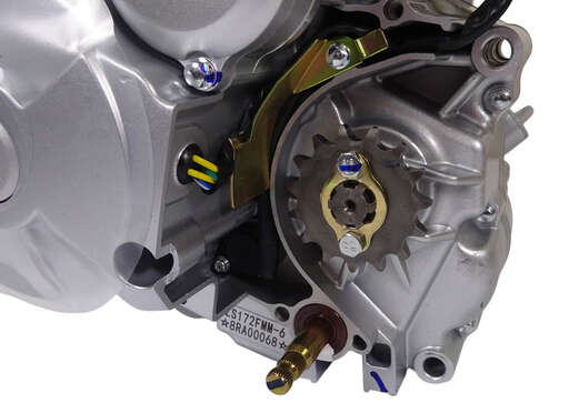 Изображение для Двигатель 4т. 250 см3 172FMМ-6  ZONGSHEN CB250-RL (4 клап.) 5МКПП, эл.+кик старт, баланс.вал