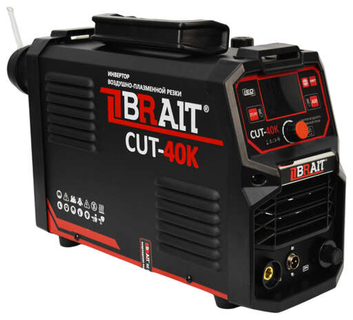 Изображение для Инвертор для воздушно-плазменной резки Brait CUT-40K (6.6 кВт, встроенный компрессор)