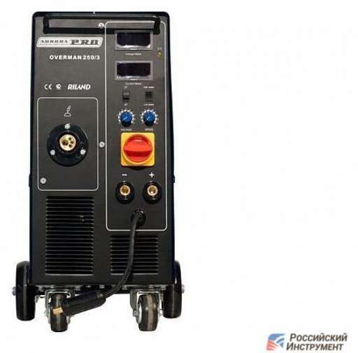 Изображение для Сварочный полуавтомат Aurora PRO OVERMAN 250/3 MOSFET (трехфазный, MMA/MIG-MAG)