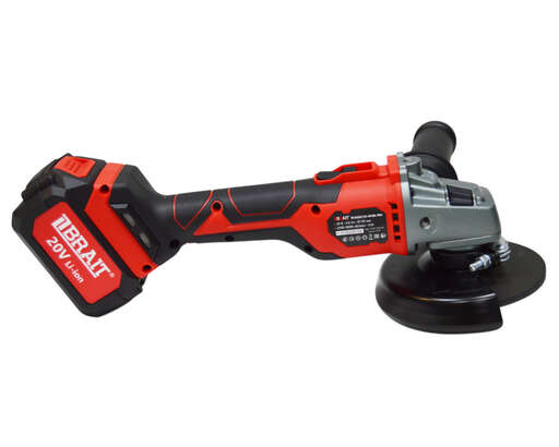 Изображение для МШУ аккумуляторная Brait BCAG20/125-4PUBL PRO (Li-ion,20В,емкость аккум. 4.0Ач, З/У 2.4А, 2500-11500об/мин,плав.пуск) 