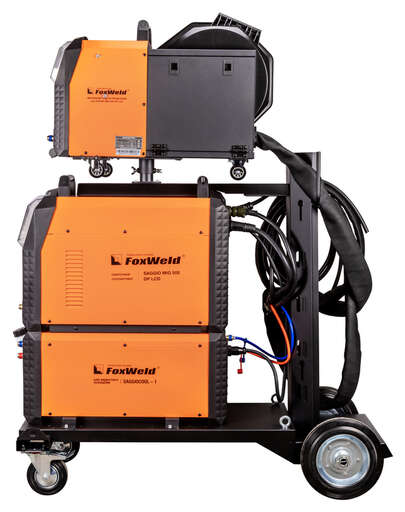 Изображение для Сварочный полуавтомат SAGGIO MIG 505 DP LCD (MIG/MAG, MIG Pulse/Double Pulse, TIG LIFT, MMA)