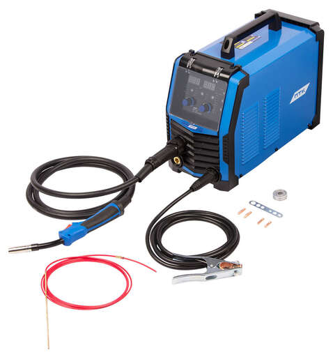 Изображение для Сварочный полуавтомат ПТК МАСТЕР MIG 200 DP SYN NF99 (MMA/MIG-MAG/Lift TIG, импульсный, синергетик, алюминий)