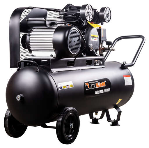 Изображение для Компрессор масляный ременной Foxweld AEROMAX 390/100 (2.2 кВт)
