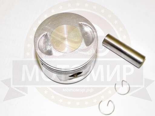 Изображение для Поршень 62,00 мм 4 такт. 162FMJ Хантер (CG/CB150) h 52мм (кольца, палец d15мм, стопорн. кольца)