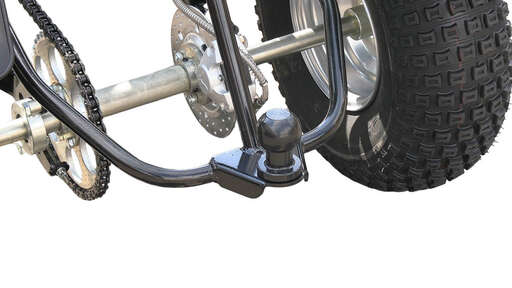 Изображение для Трицикл ТРИТОН 2, САФАРИ 3LЕ-9 лс KP230PRO (длинное седло, сзади 2 амортизатора Урал)