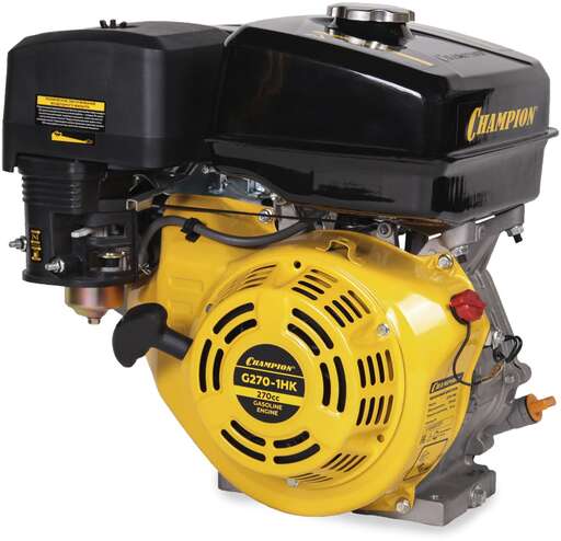 Изображение для Двигатель с горизонтальным валом CHAMPION G270-1HK (9 лс, 25.4 мм)