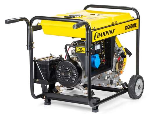 Изображение для Дизельный генератор CHAMPION DG6501E (5.5 кВт, электростартер)