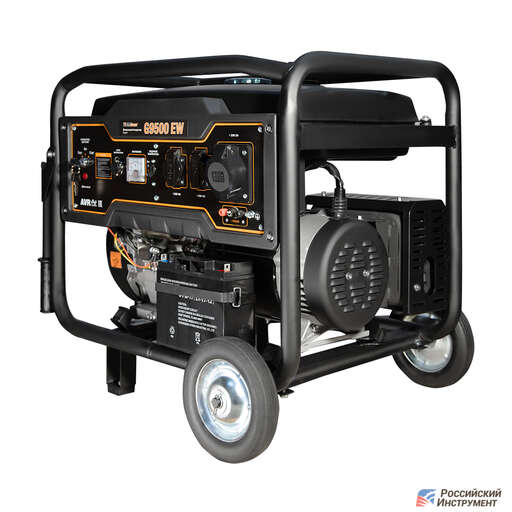 Изображение для Бензиновый генератор Foxweld EXPERT G9500 EW (8.3 кВт, электростартер) + автозапуск