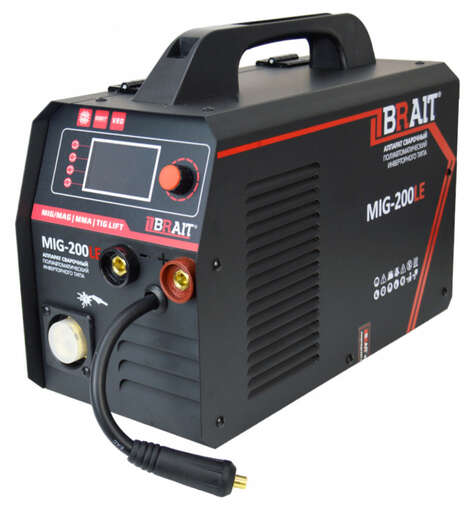 Изображение для Сварочный полуавтомат Brait MIG-200LE (MMA/MIG-MAG/TIG LIFT)