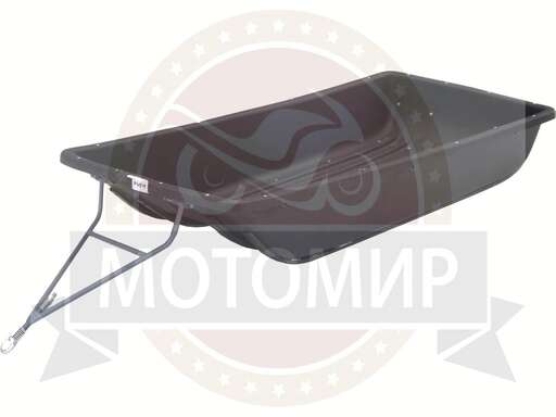 Изображение для Сани волокуши снегоходные 1450 с накладками, демпфером (1,45х0,7х0,24)