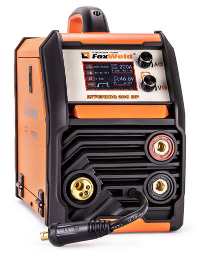 Изображение для Сварочный полуавтомат Foxweld INVERMIG 200DP (MMA/MIG-MAG/TIG LIFT)