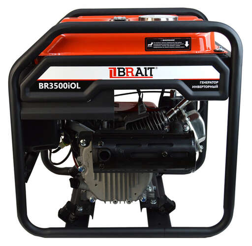 Изображение для Генератор бензиновый инверторный BRAIT BR3500iOL ( 3 кВт, бак 12 л)