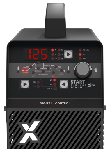 Изображение для Установка аргонодуговой сварки START TigLine X200 DC PULSE  3STX200P
