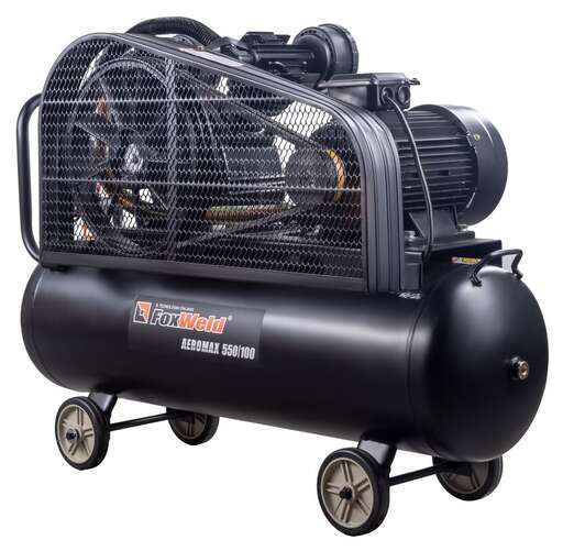 Изображение для Компрессор масляный ременной Foxweld AEROMAX 550/100 (4 кВт)