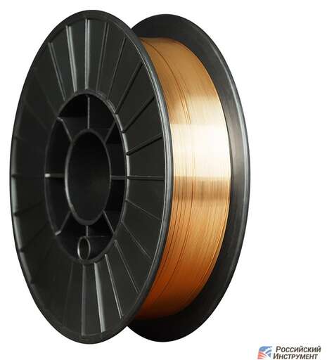 Изображение для Сварочная проволока омедненная Foxweld ER70S-6 (15 кг, 1.0 мм)