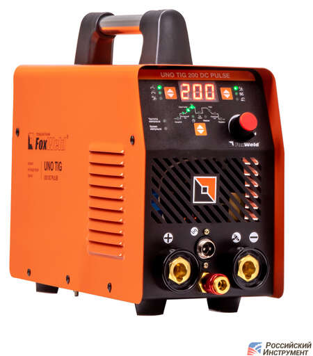 Изображение для Аппарат аргонодуговой сварки Foxweld UNO TIG 200 DC PULSE