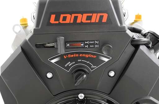 Изображение для Двигатель Loncin LC2V80FD (H type) БЕЗ ГЛУШИТЕЛЯ (30 лс, ручной стартер, электростартер, катушка 20А)
