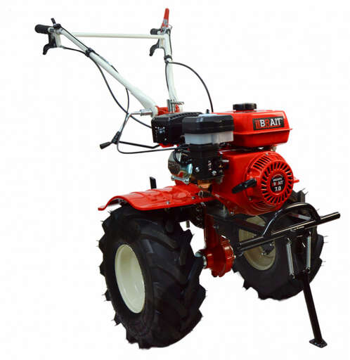 Изображение для Мотоблок  бензиновый Brait BR-105WPRO (7 лс, понижающая скорость, широкие колеса)