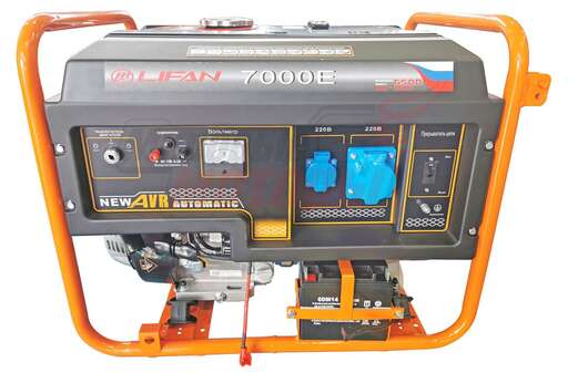 Изображение для Генератор Lifan 6 GF-4 (LF7000E) (6.5 кВт, электростартер)