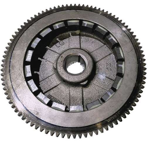 Изображение для Маховик LIFAN 27500/2V77F, 2V78F, 2V78F-2A, 2V80F-A, катушка освещения 20 Ампер (оригинал)