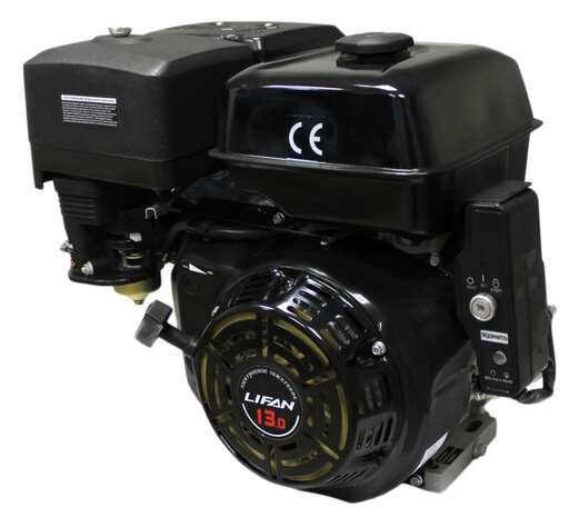 Изображение для Двигатель Lifan 188FD-R 7А (13 лс, электростартер, катушка 7А, автоматическое сцепление) 
