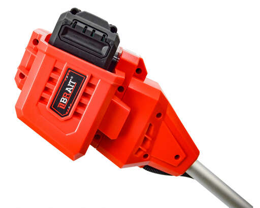 Изображение для Триммер аккумуляторный Brait BCBC40-4PUBL-2 PRO ( 2 акб Li-ion, нож, леска, велоруль)