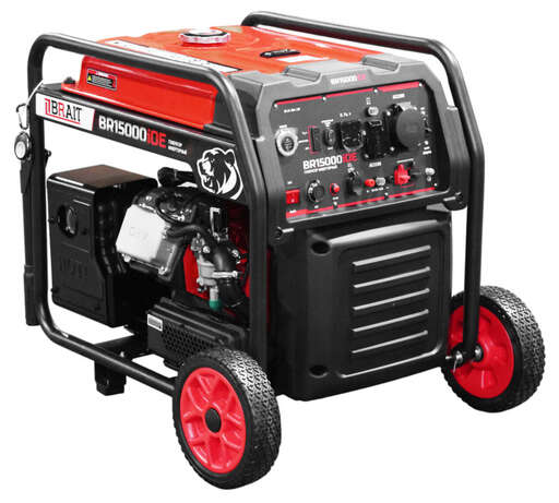 Изображение для Генератор бензиновый инверторный Brait BR15000iOE (9.5 кВт, электростартер)