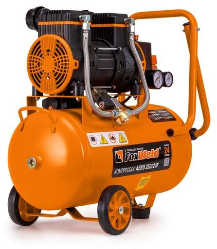 Изображение для Компрессор безмасляный Foxweld AERO 250/24F (1.5кВт)