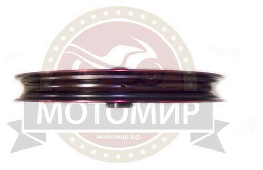 Изображение для Обод 18" передний литой,  диск. тормоз 1,6*18  STINGRAY  черный (4 отв.)