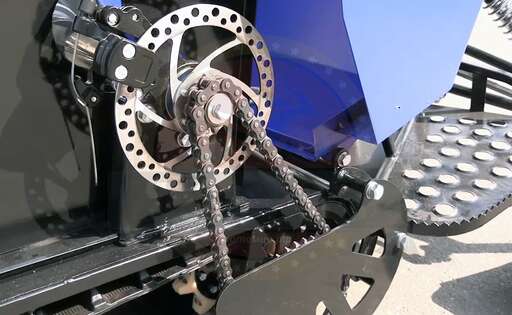 Изображение для Мотобуксировщик компактный Лидер-Сигма-2 (Lifan 8 лс, рычажный лыжный модуль, амортизаторы)