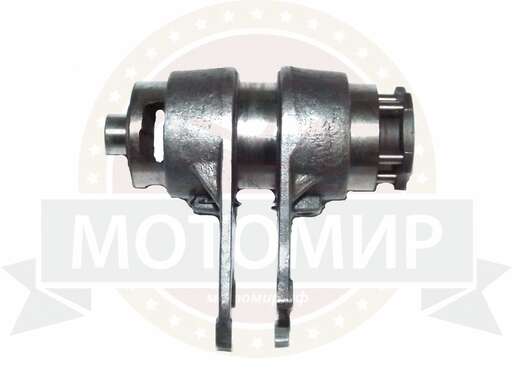 Изображение для Вал червячный п/п (копирный) Альфа "Zodiak" в сборе с вилками №1 по кругу