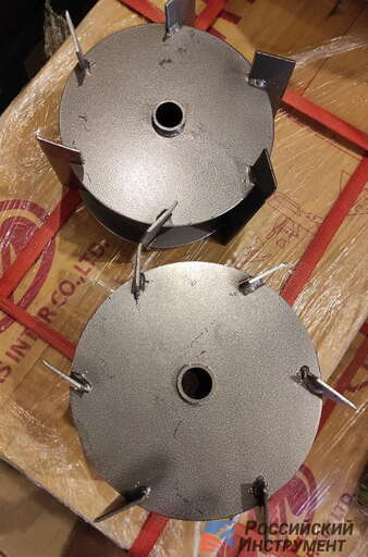 Изображение для Комплект фрез для насадки-пропольник на бензотриммер