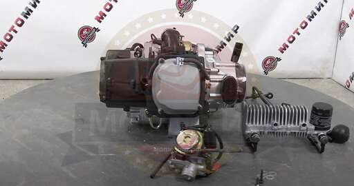 Изображение для Двигатель Stels Капитан150 4х т. 150 см3 157QMJ (GY6-150) моноблок с редуктором в сборе, масл.охлажд