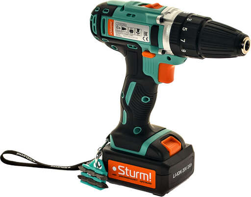 Изображение для Аккумуляторный шуруповерт Sturm! CD3220LI