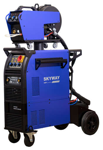 Изображение для Инверторный сварочный полуавтомат AuroraPRO SKYWAY 500 с водяным охлаждением