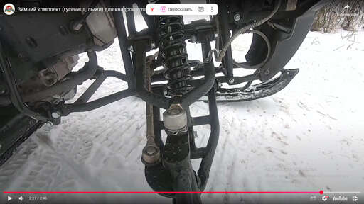 Изображение для Зимний комплект для квадроциклов JAEGER200/150 (Мотолэнд 200) (Подходит на JAEGER lj 2020)